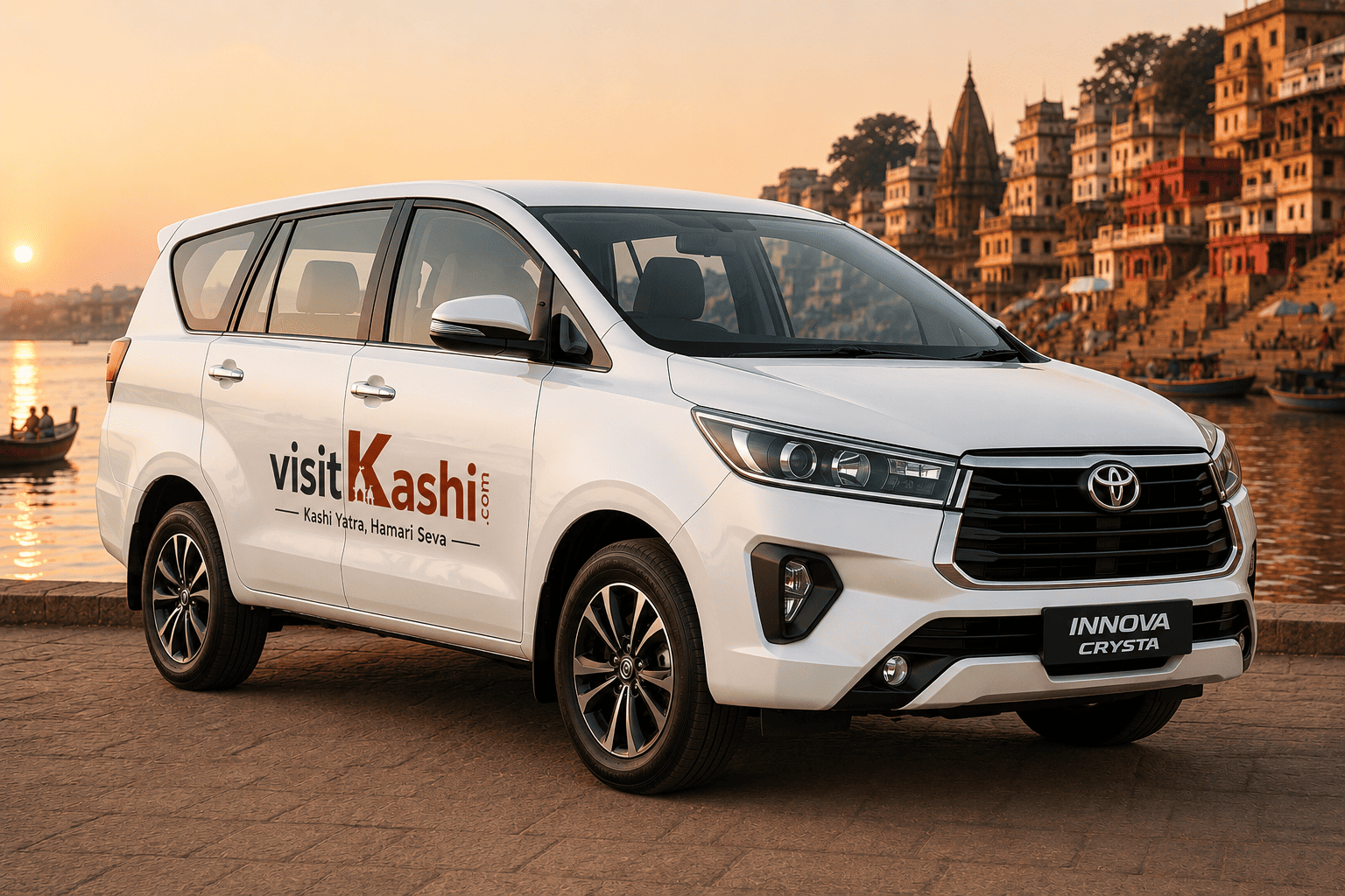 Innova Crysta for Varanasi Local Sightseen