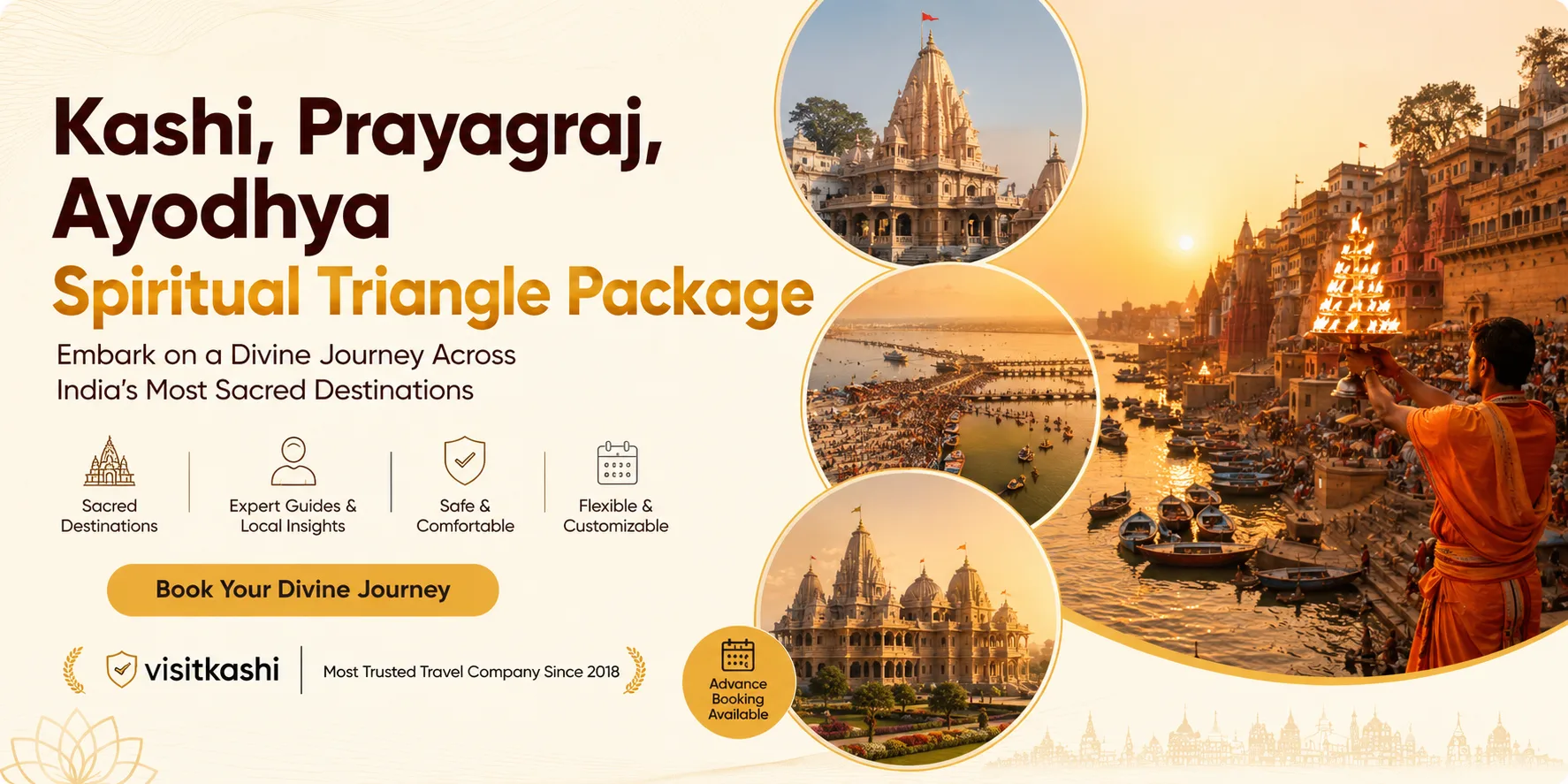 Kashi Prayagraj Ayodhya