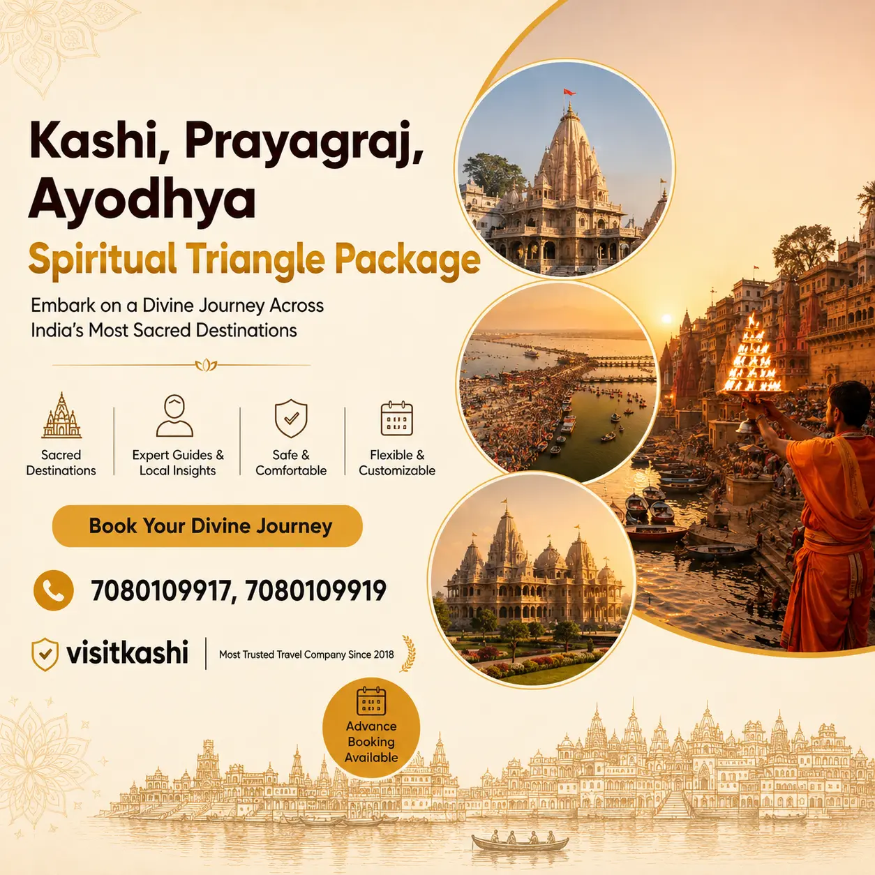 Kashi Prayagraj Ayodhya